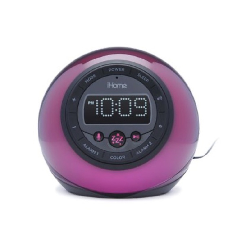 iHome iBT297 Clock Radio Bluetooth Alarm